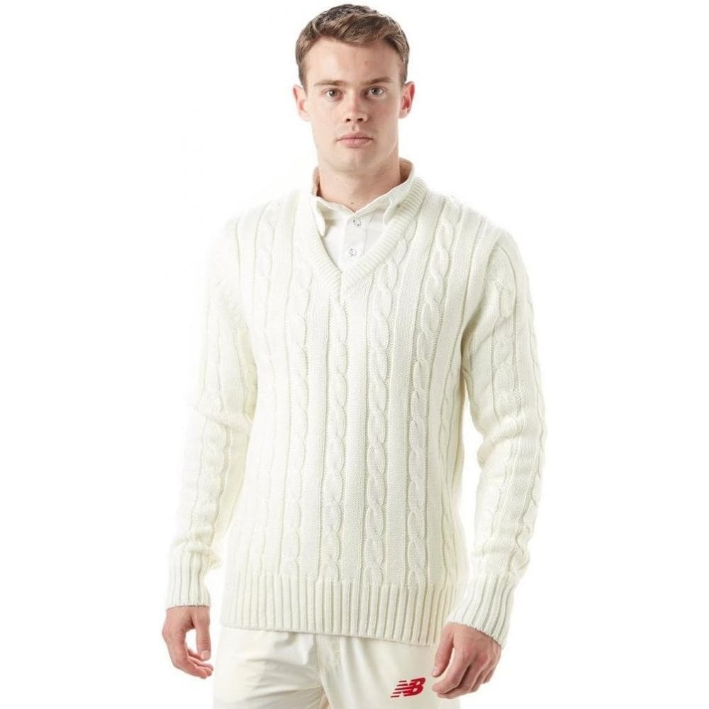 CABLE SWEATER - CREAM