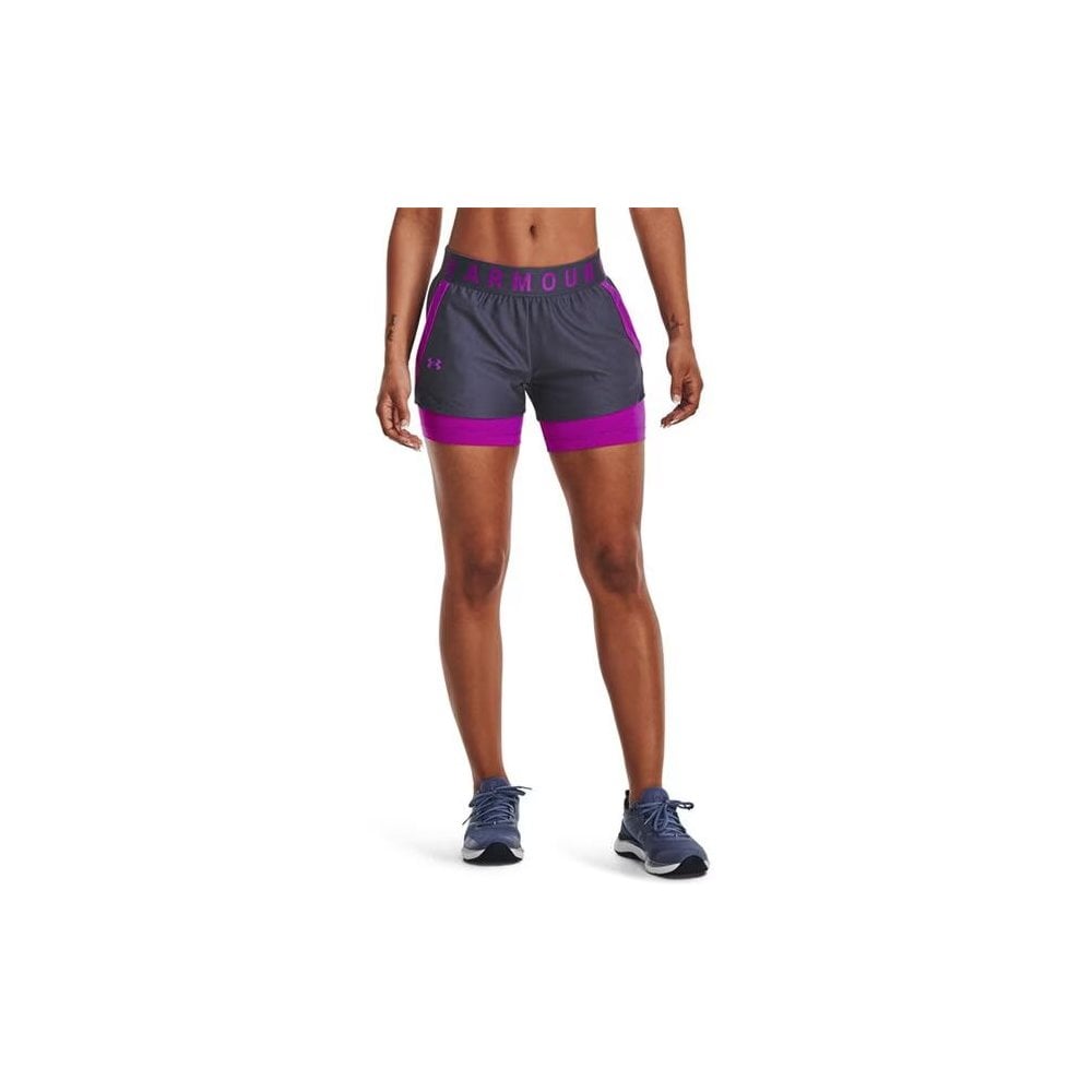 Womens UA Play Up 2-in-1 Shorts