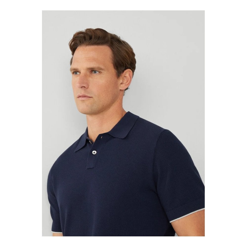 Diagonal Short Sleeve Polo