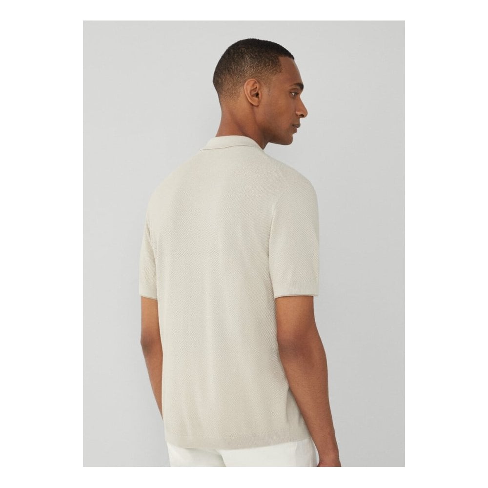 Diagonal Short Sleeve Polo