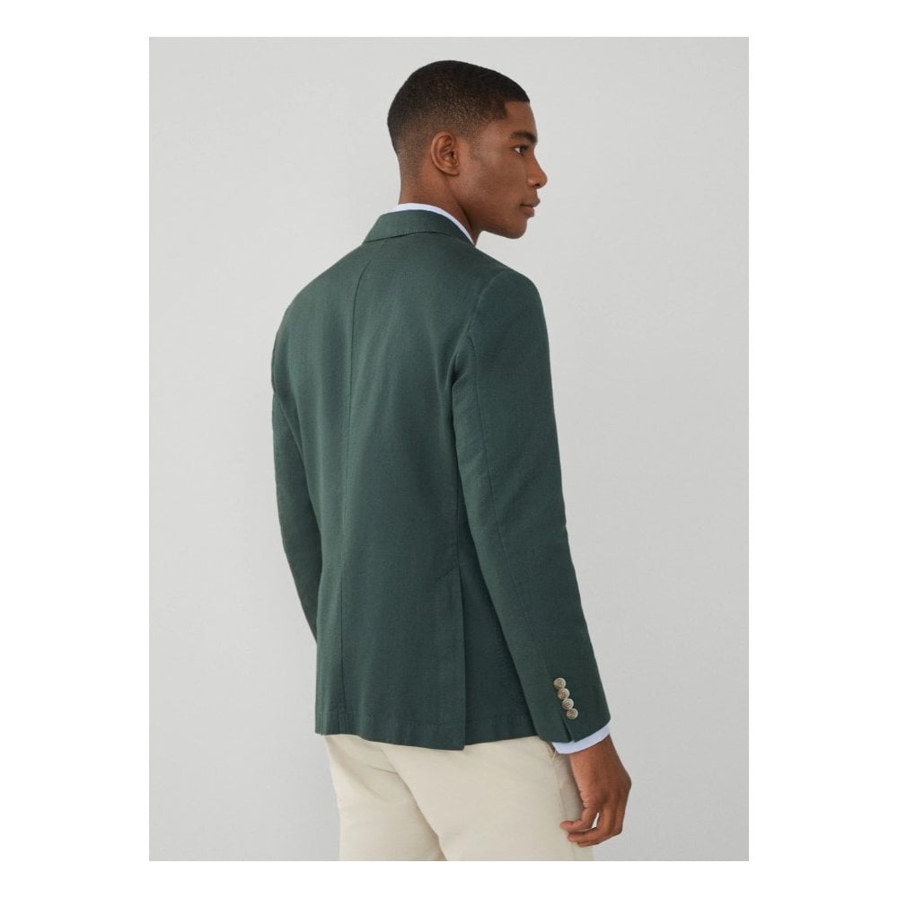 Herringbone Linen Blend Blazer