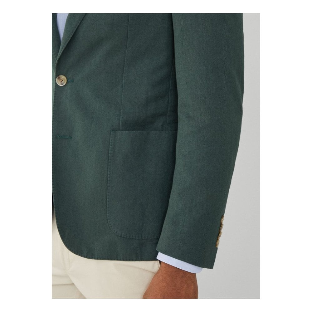 Herringbone Linen Blend Blazer