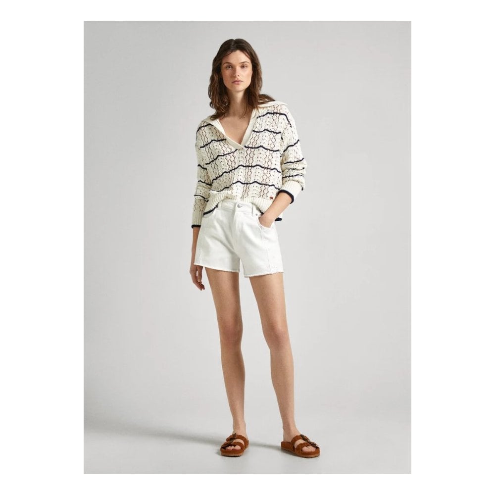 A-LINE SHORT UHW ANGLAISE