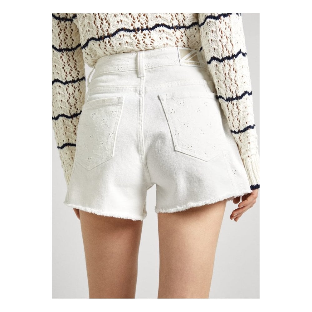 A-LINE SHORT UHW ANGLAISE