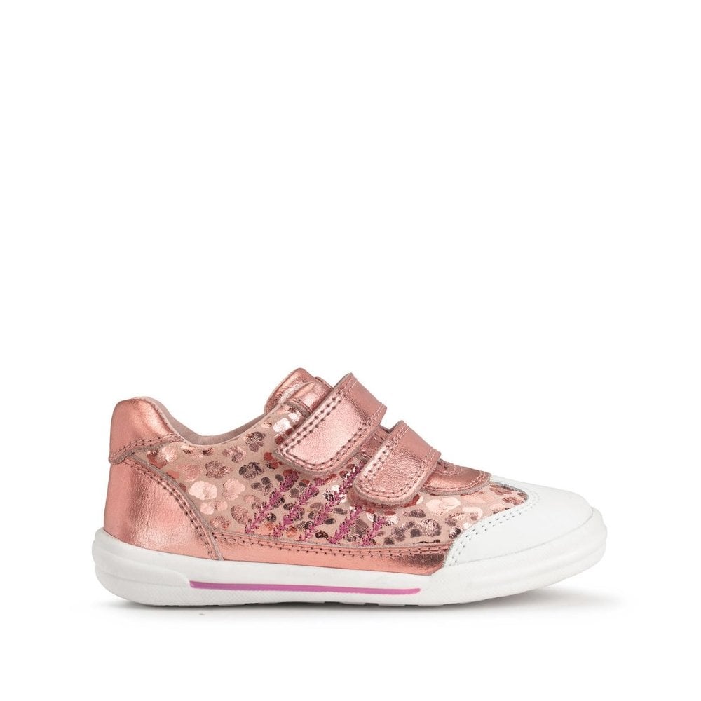 Roundabout Leather Rip-Tape Pre-School Casual Shoes