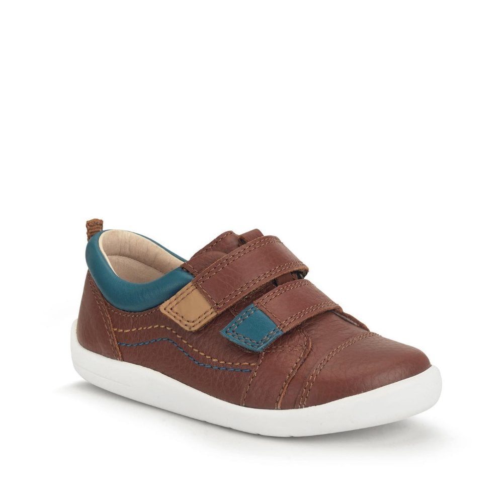Playhouse Leather Rip-Tape First Walking Shoes