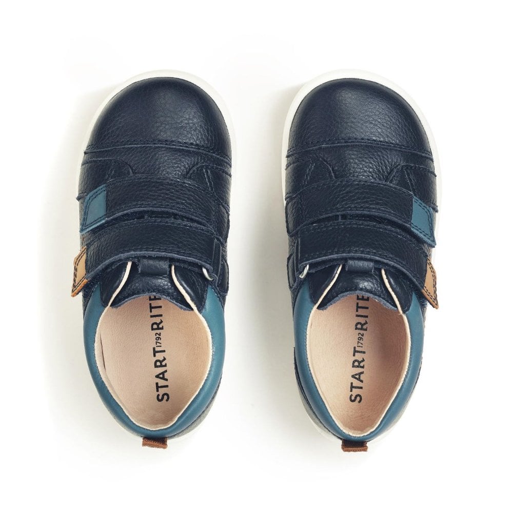 Playhouse Leather Rip-Tape First Walking Shoes