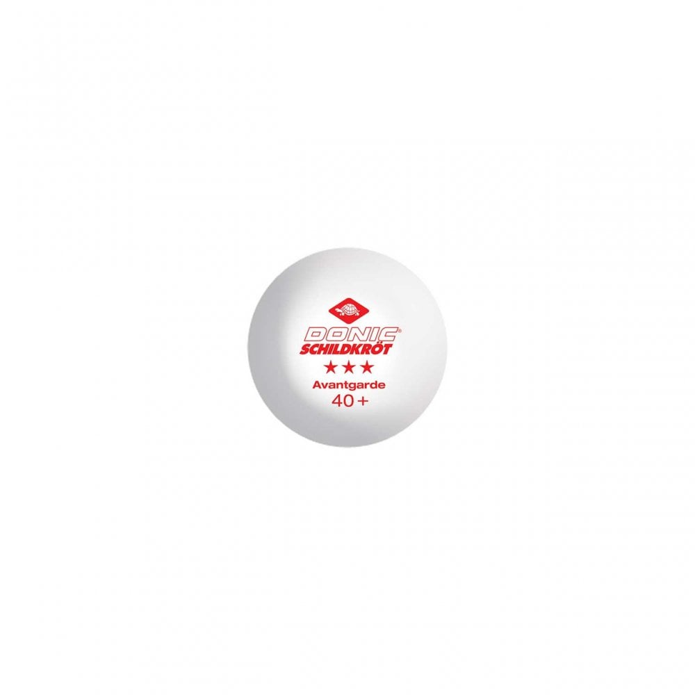 3-Star White Avantgarde Ball - 3 Pack