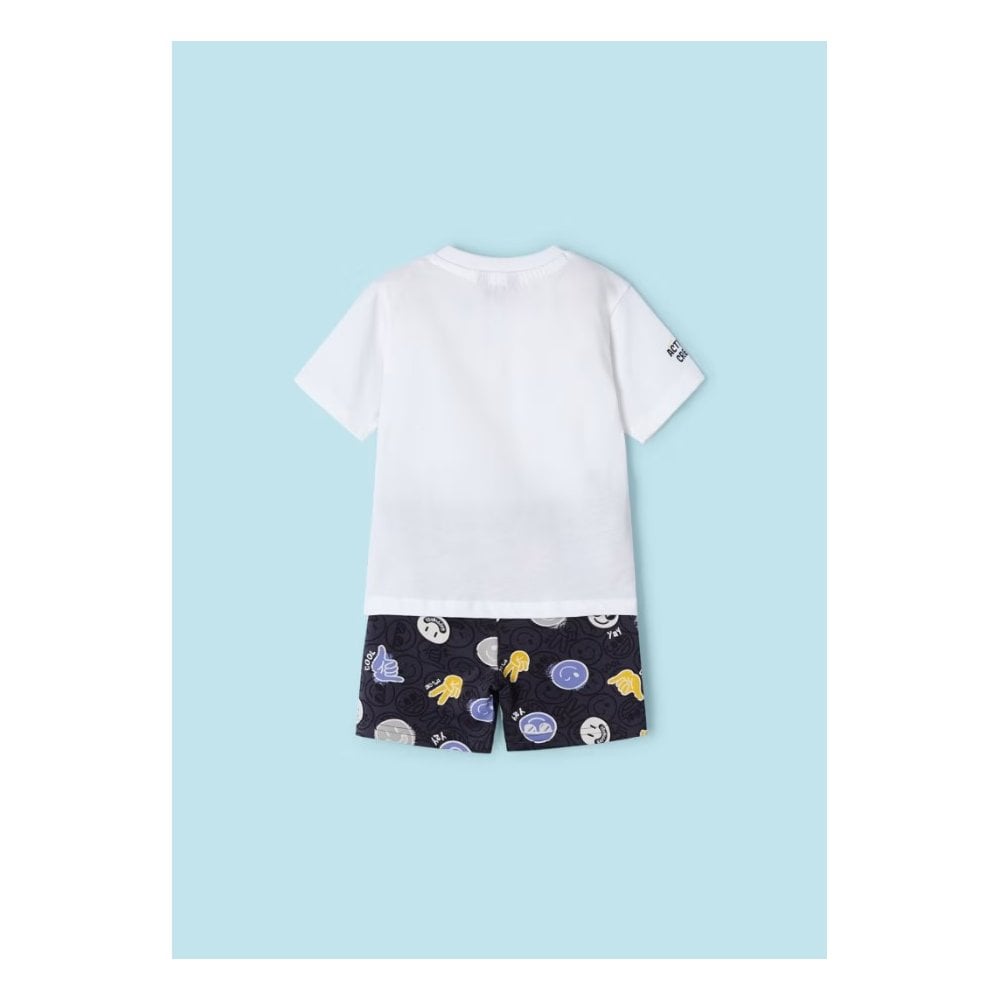 Printed knit set