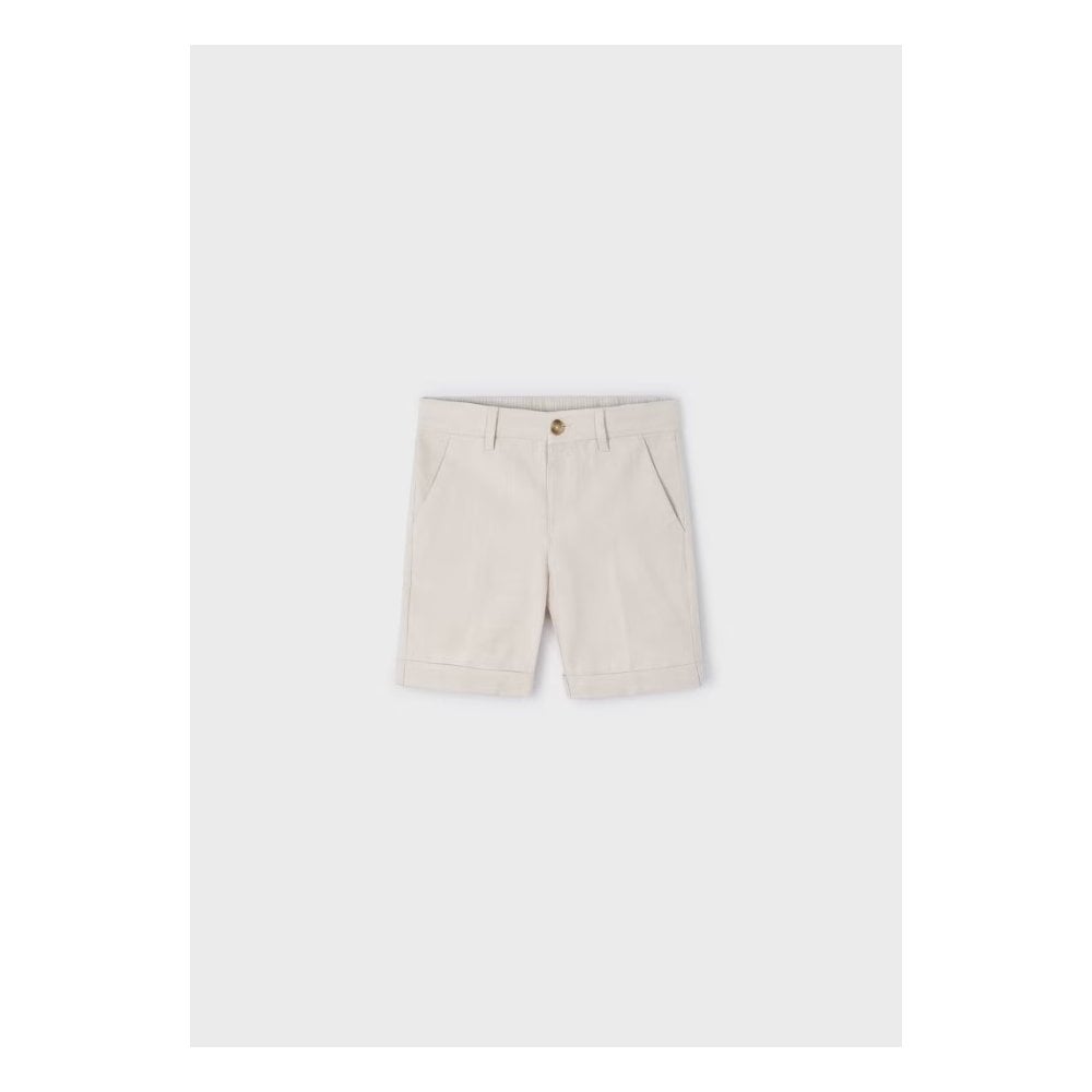 Linen suiting bermuda
