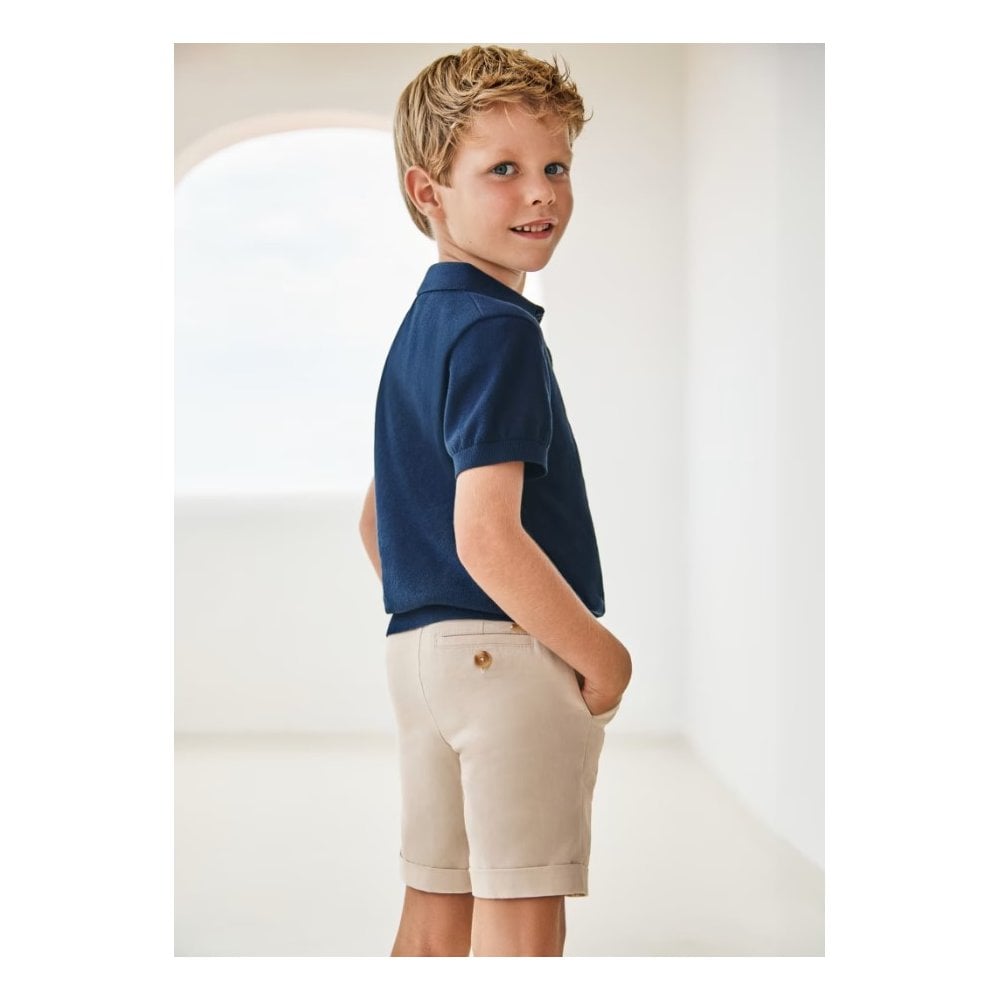 Linen suiting bermuda