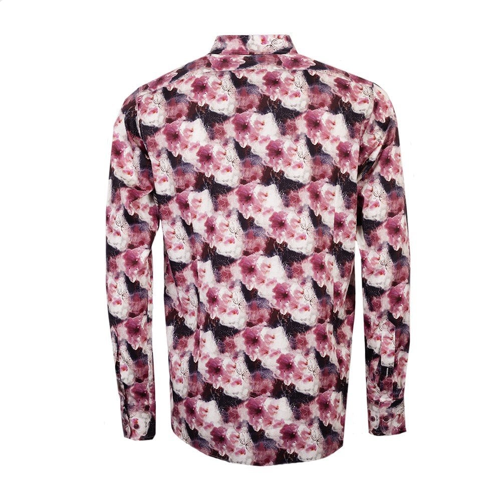 Flower Petal Pattern Shirt