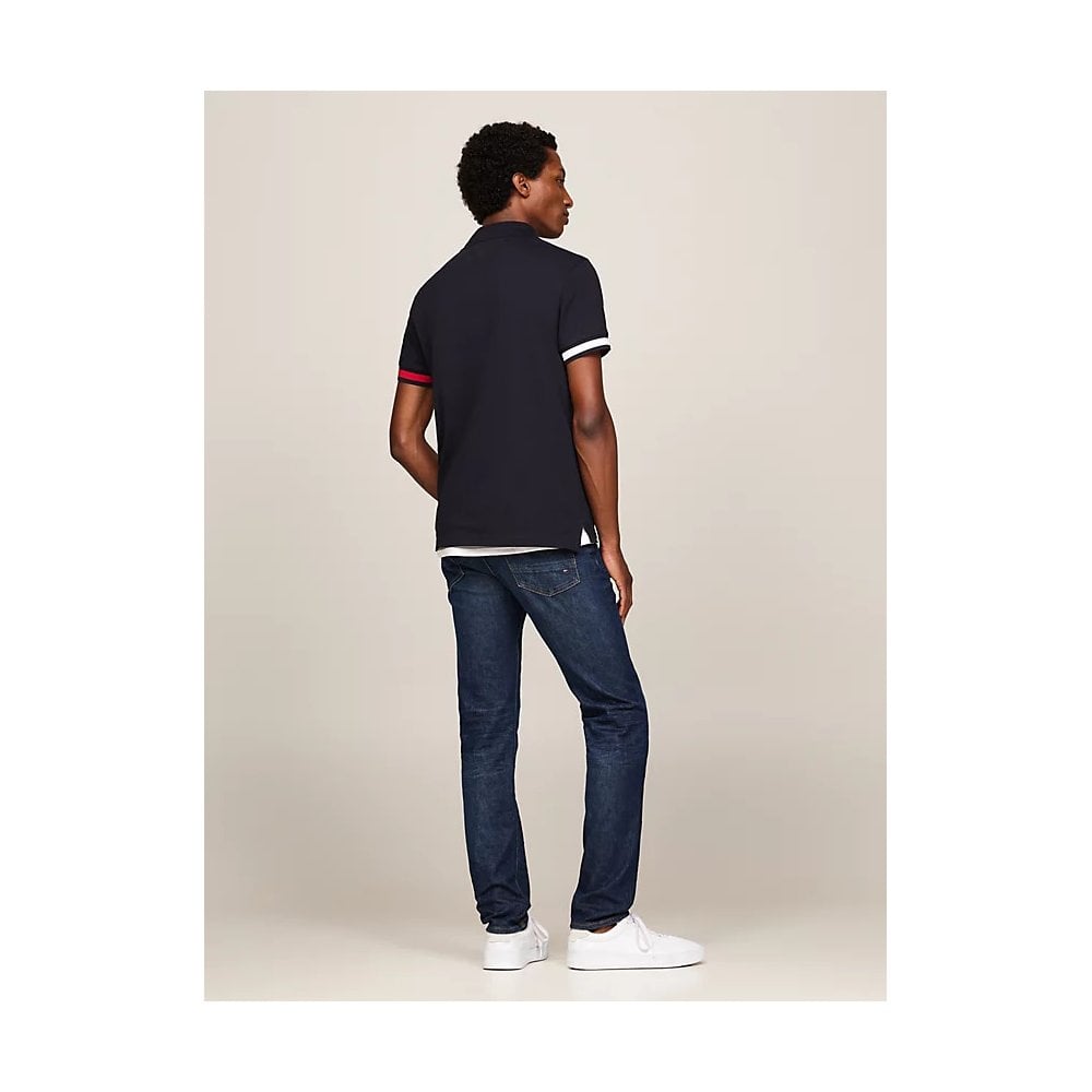 FLAG CUFF SLIM POLO