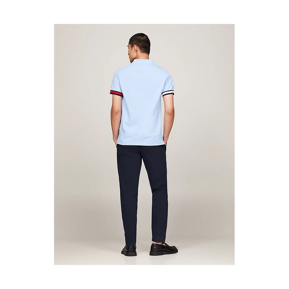 FLAG CUFF SLIM POLO