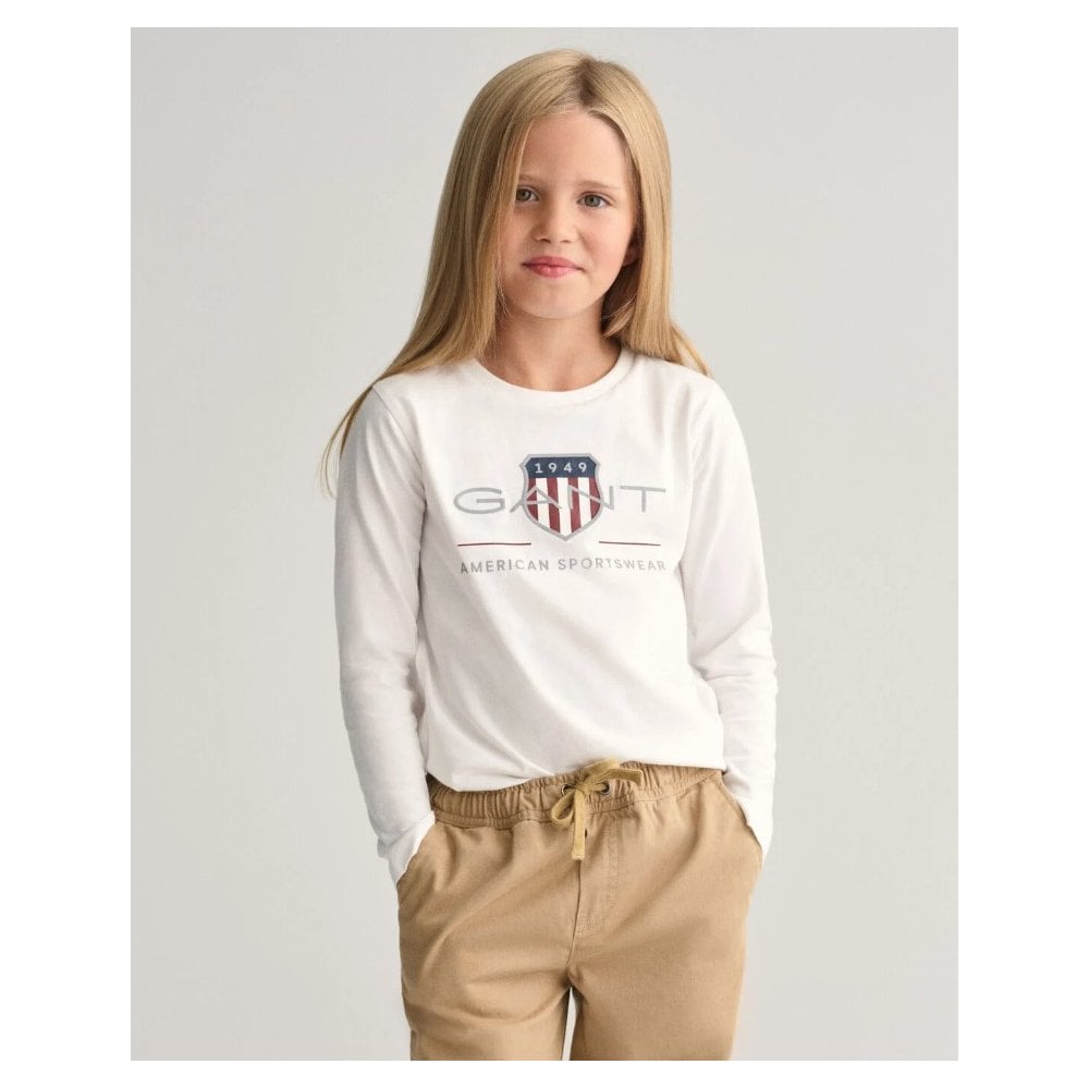 805183 ARCHIVE SHIELD LS T-SHIRT