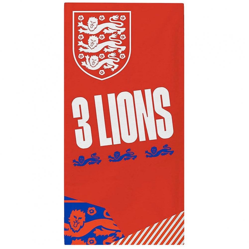 ENGLAND FA THREE LIONS TOWEL