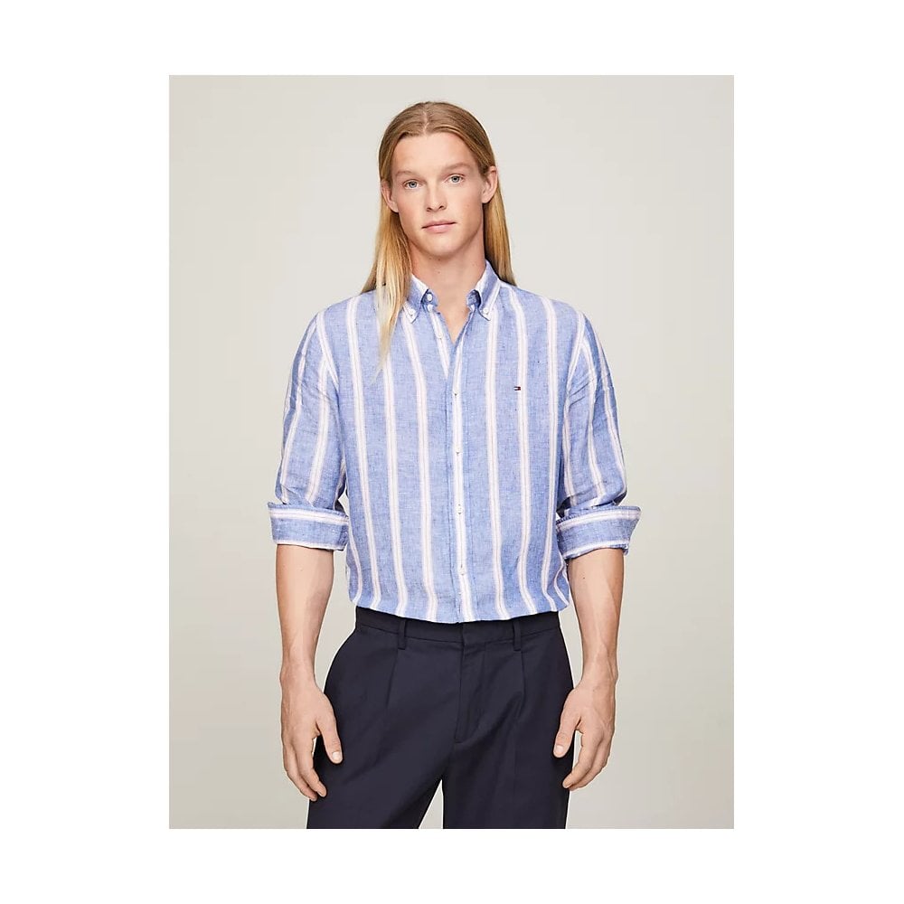 LINEN TRIPLE STRIPE  0A5