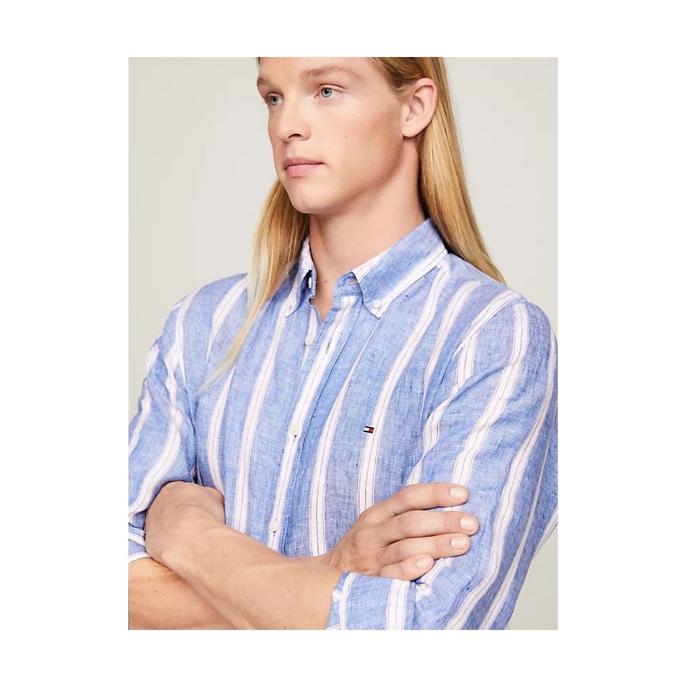 LINEN TRIPLE STRIPE  0A5