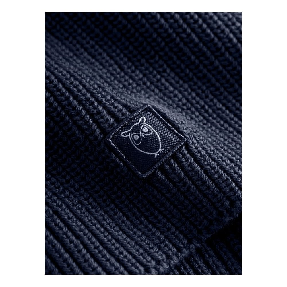 Rib knit scarf - GOTS/Vegan