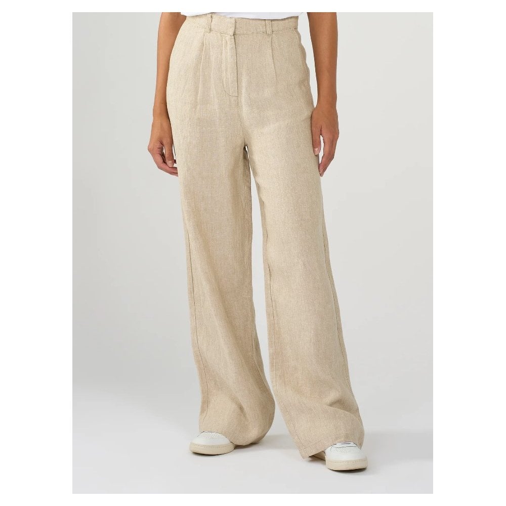 POSEY wide mid-rise linen pants
