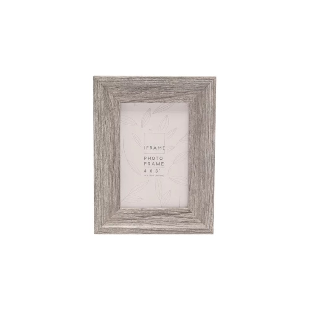 iFrame Mid Grey Wood Effect Frame