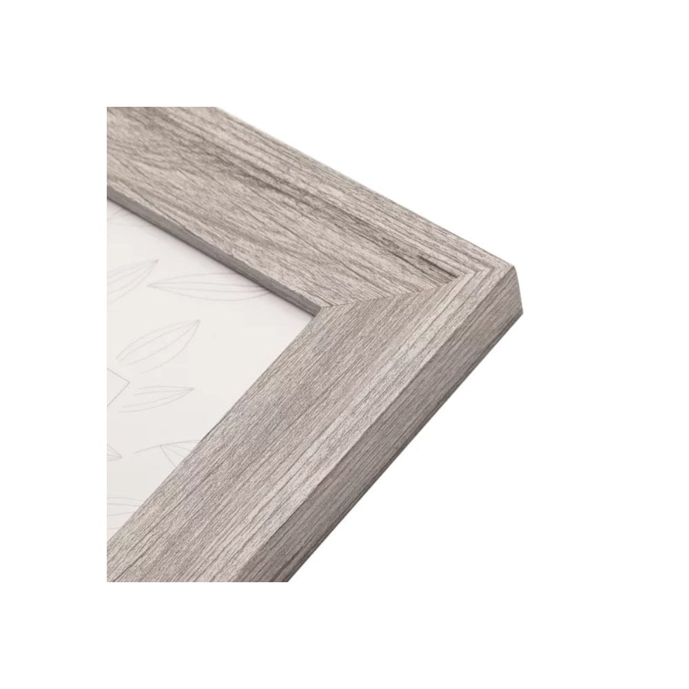 iFrame Mid Grey Wood Effect Frame
