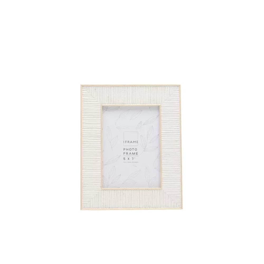 iFrame Rattan Effect Recyled Off White