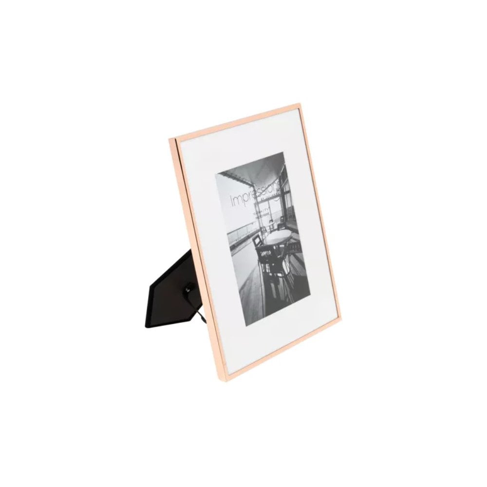 Impressions Copper Plated Photo Frame with Mount