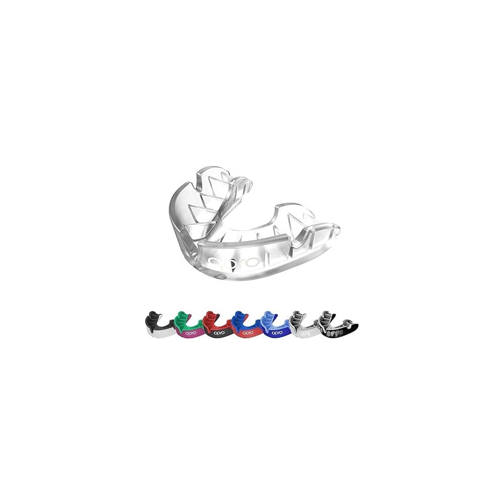 OPRO Silver Self-Fit Mouthguard