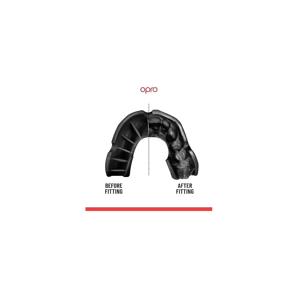 OPRO Silver Self-Fit Mouthguard