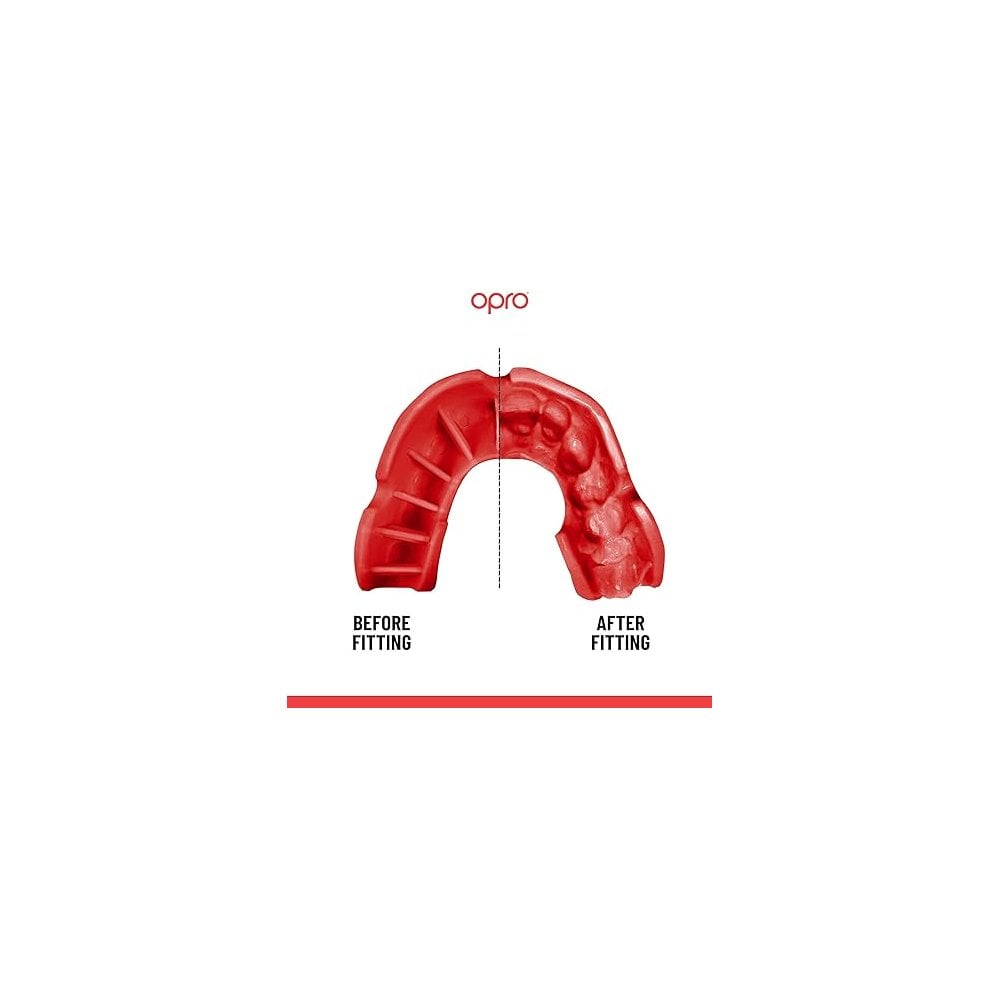 OPRO Silver Self-Fit Mouthguard