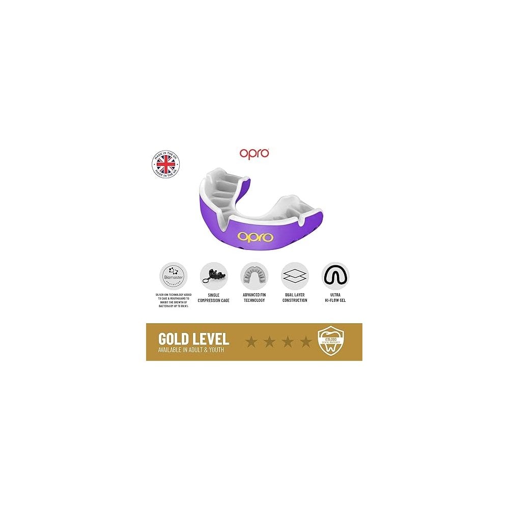 OPRO Gold Self-Fit Mouthguard