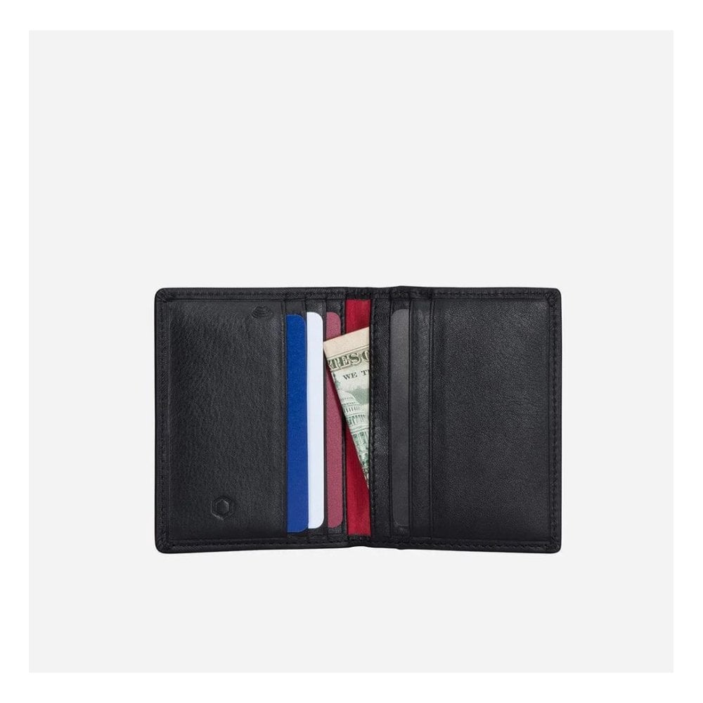 Slim bifold card holder