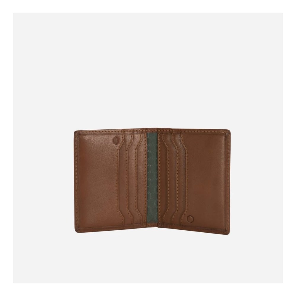 Slim bifold card holder