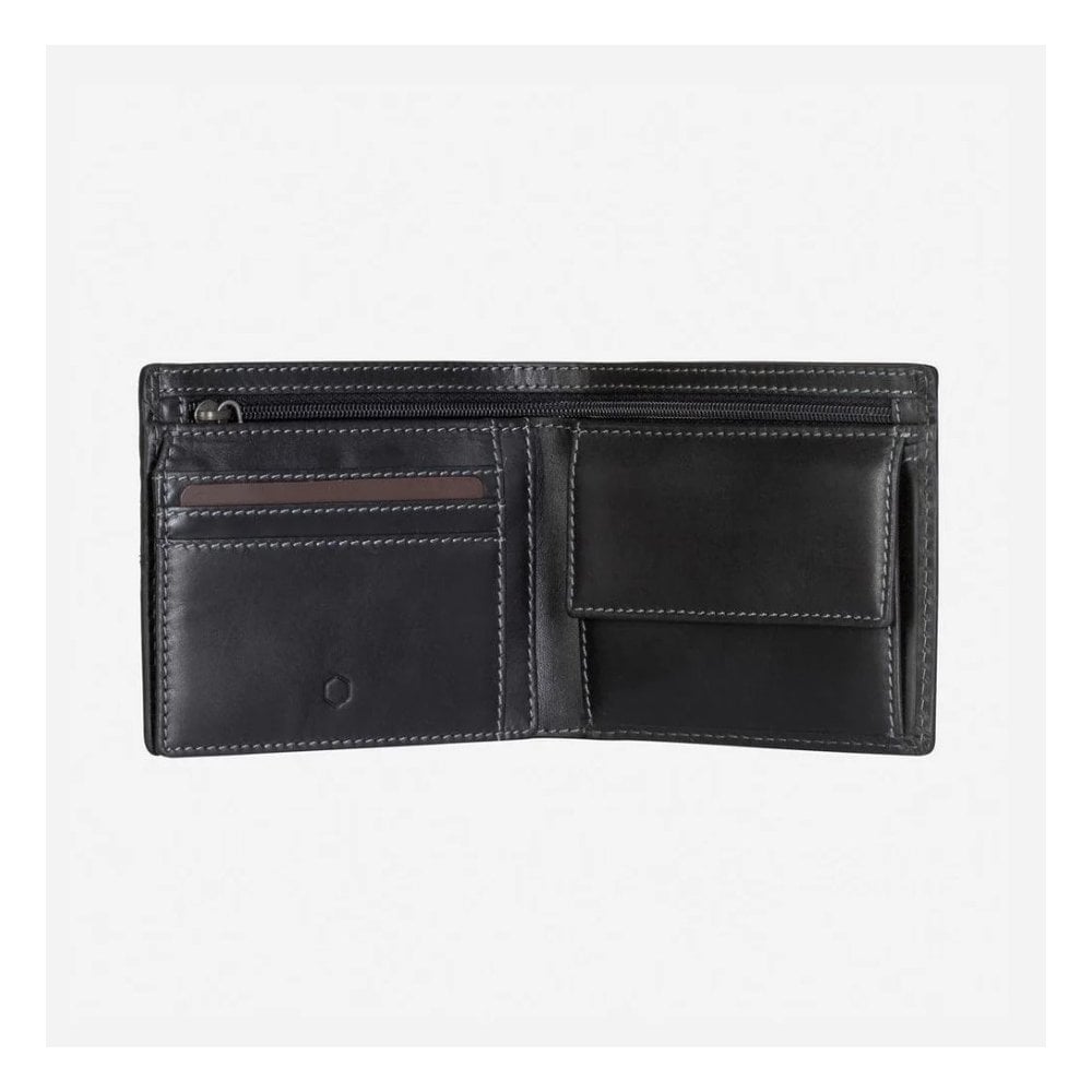 Slim bifold card holder