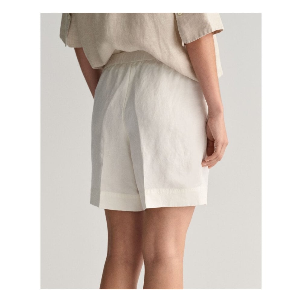 REL LINEN BLEND PULL ON SHORTS