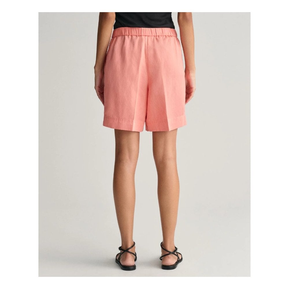 REL LINEN BLEND PULL ON SHORTS