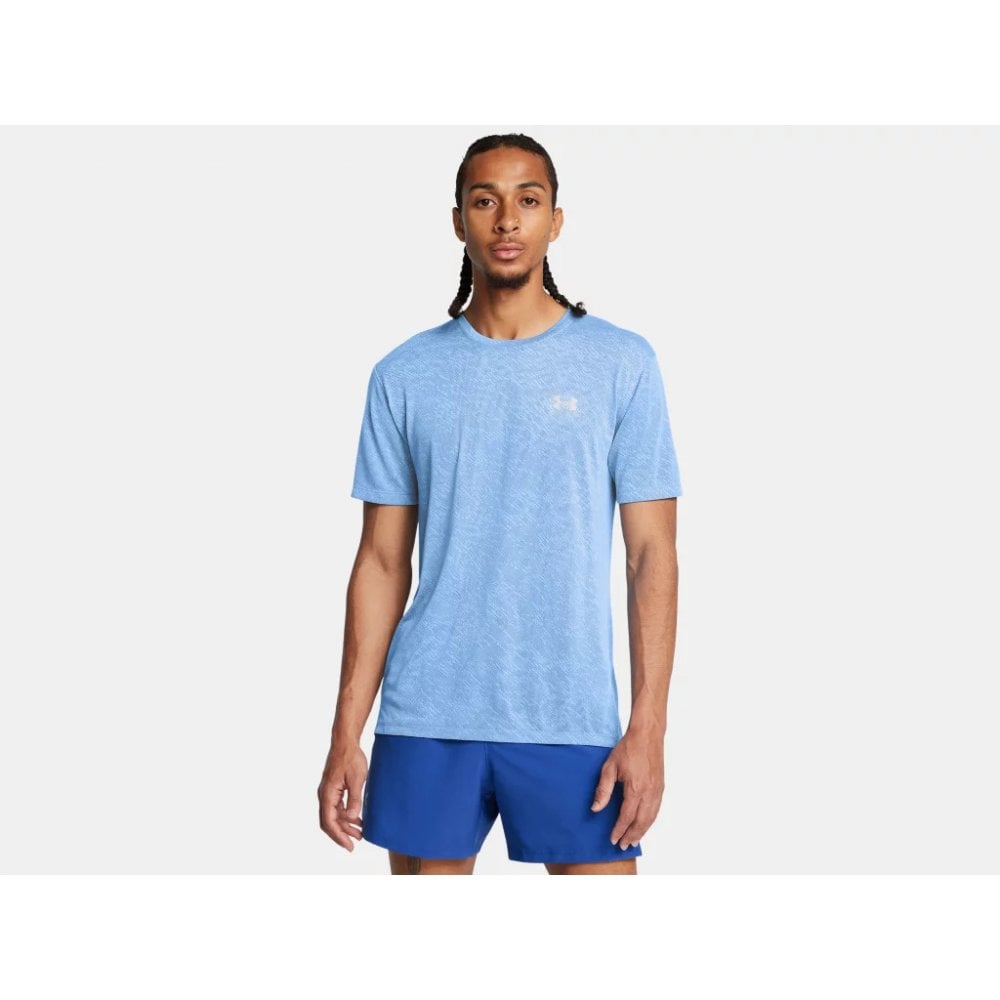 UA Launch Camo Shortsleeve M