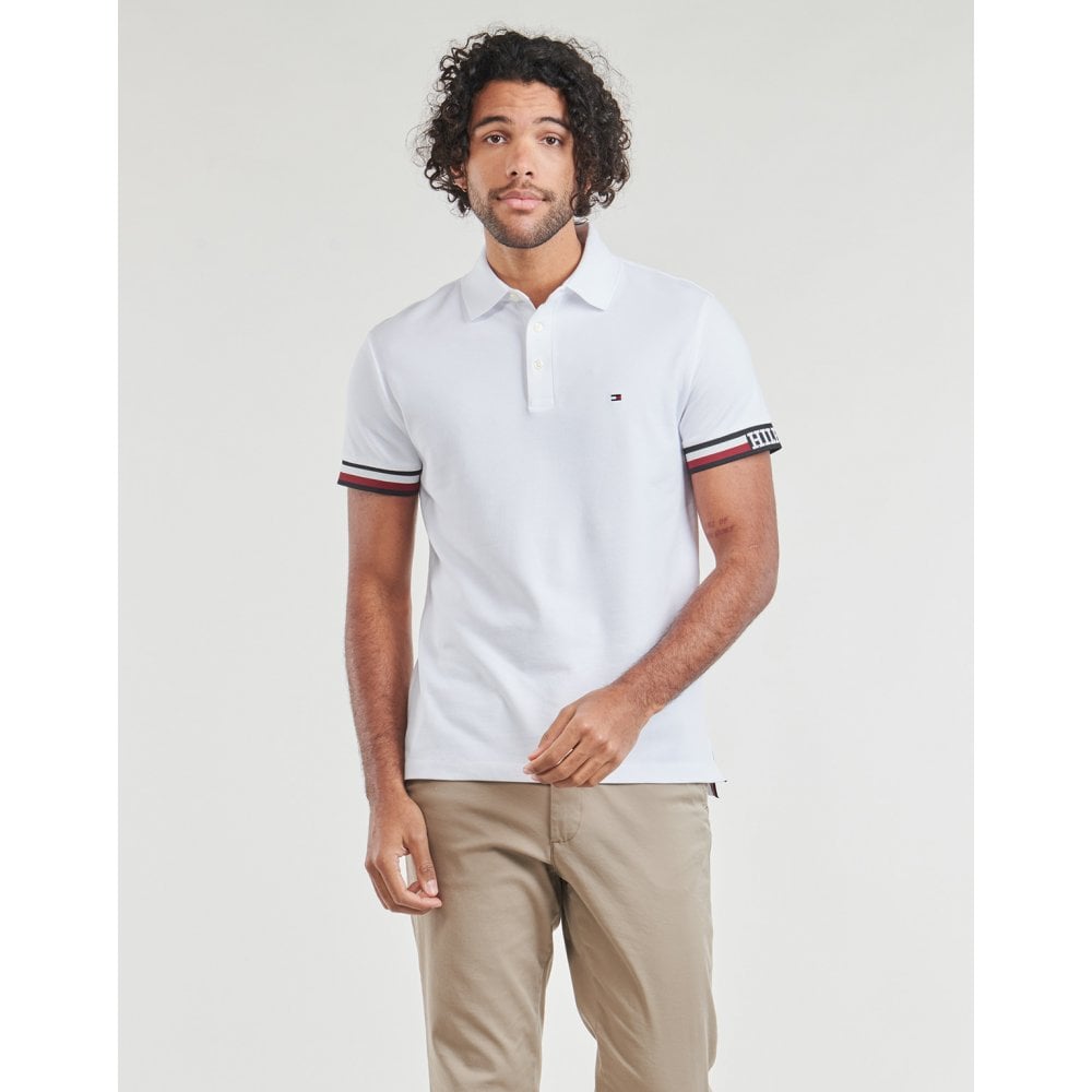 FLAG CUFF SLIM POLO