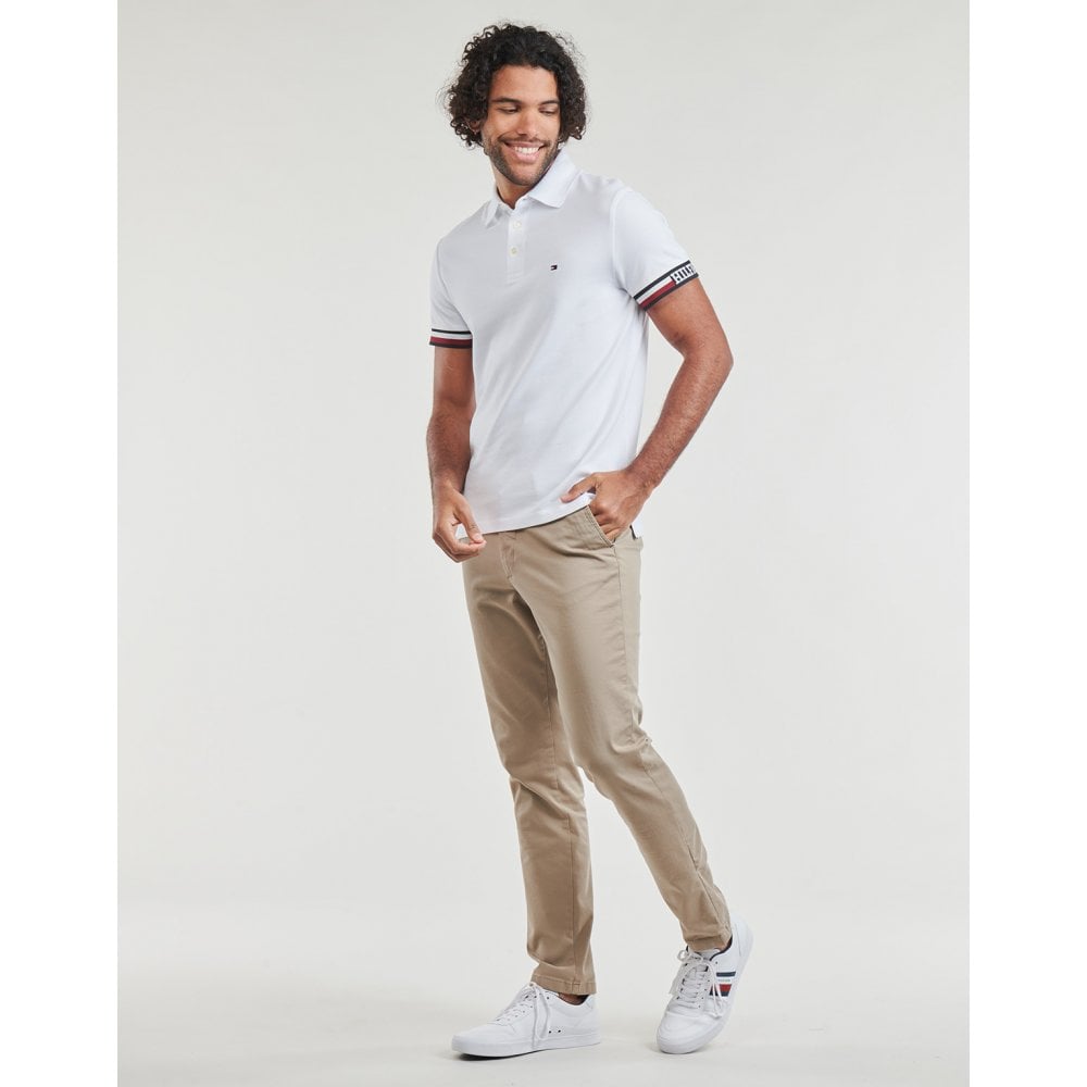 FLAG CUFF SLIM POLO