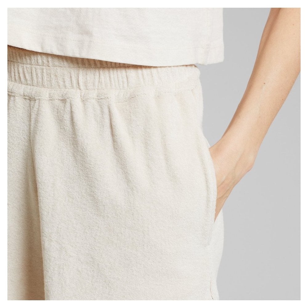 Terry Shorts Aspudden Oat White