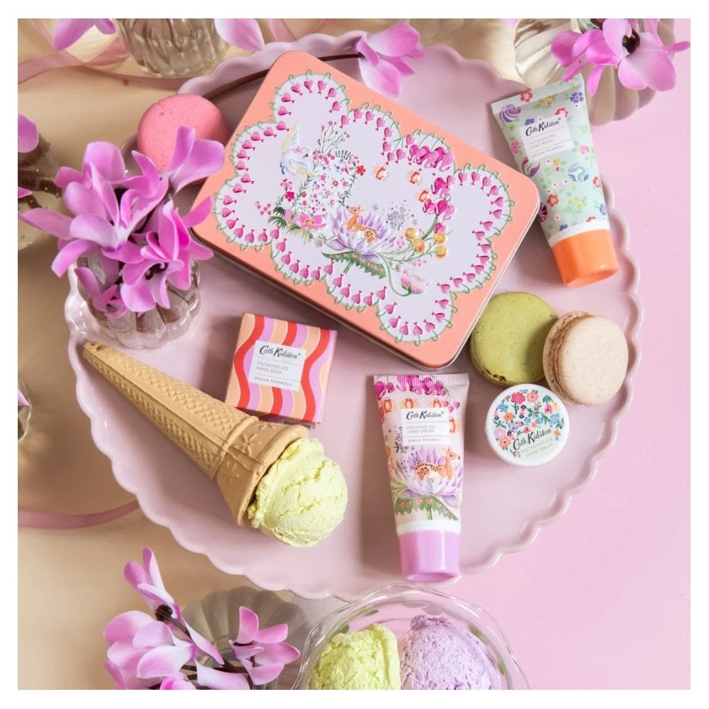 Hand Care Tin (Hand Cream 30ml  Hand Wash 30ml  Hand Soak 30g & Hand Balm 9g)