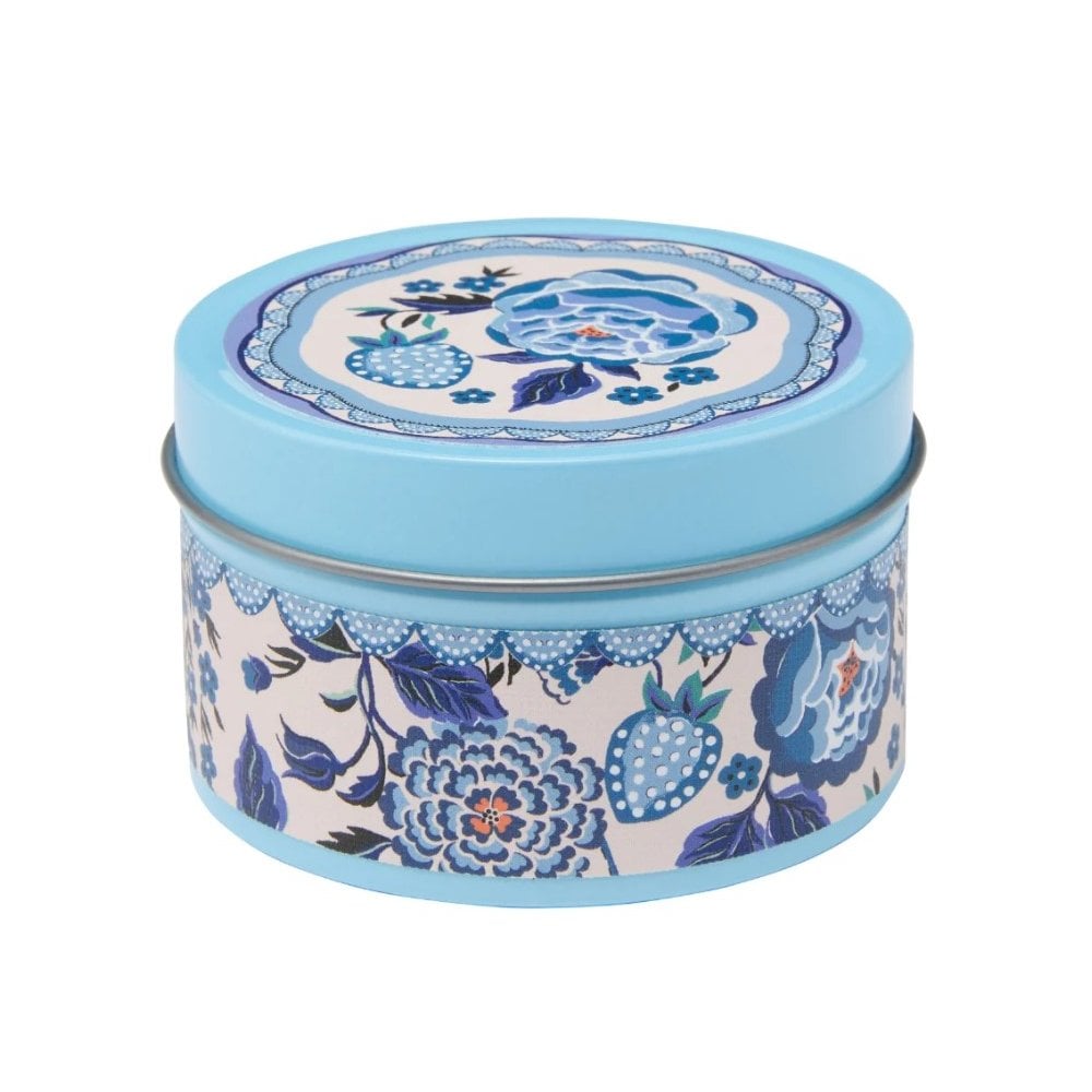 Strawberry Fields Candle Tin 100g (Blue)