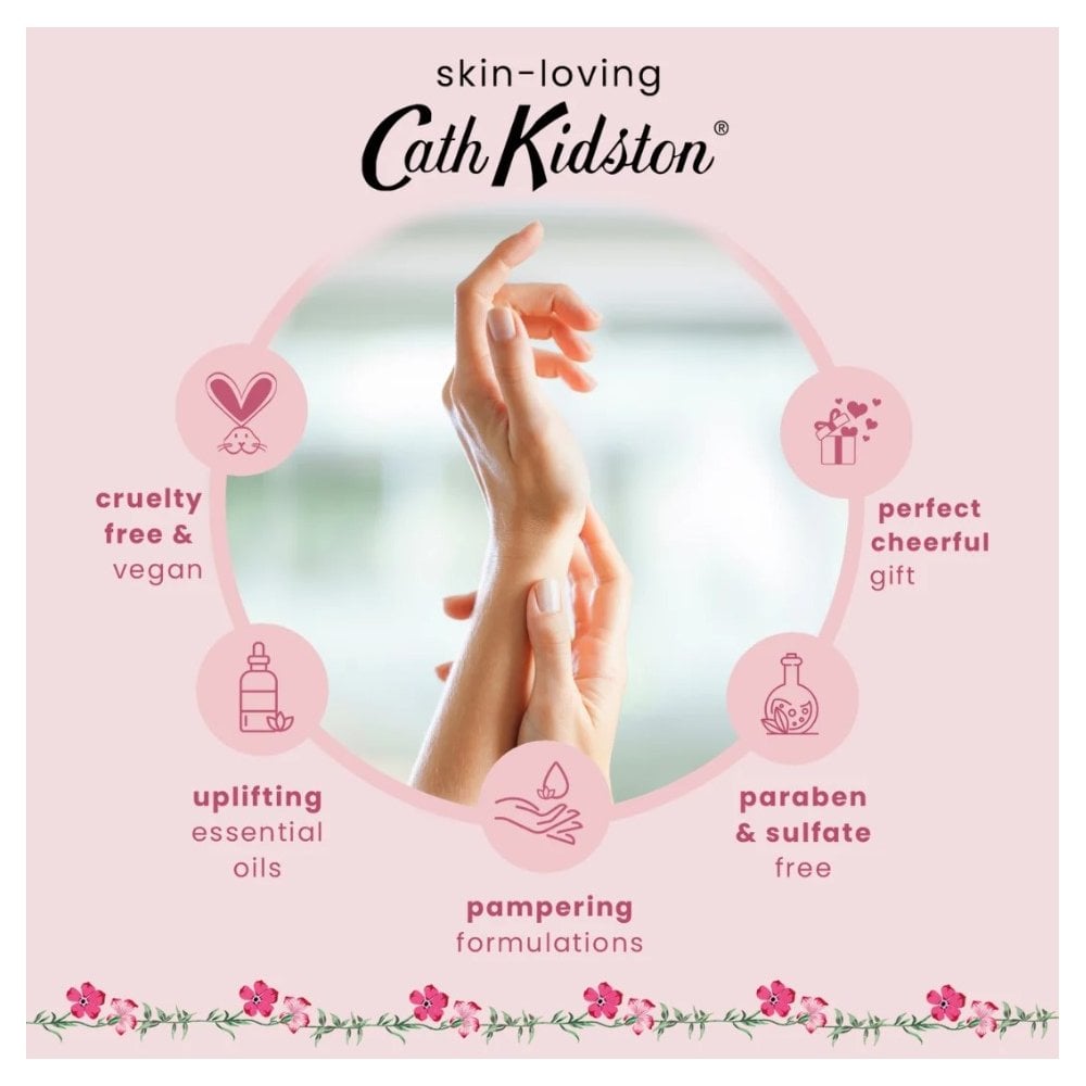 Cath Kidston Carnival Parade Handy Guest Gift Tin (Hand Cream 50ml  2x Scented Soap 100g & Hand Towel 30 x 30cm)