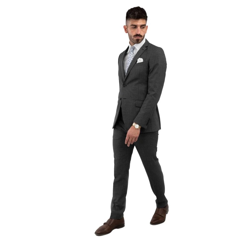 GAGLIARDI JKT M&M GREY HOPSACK