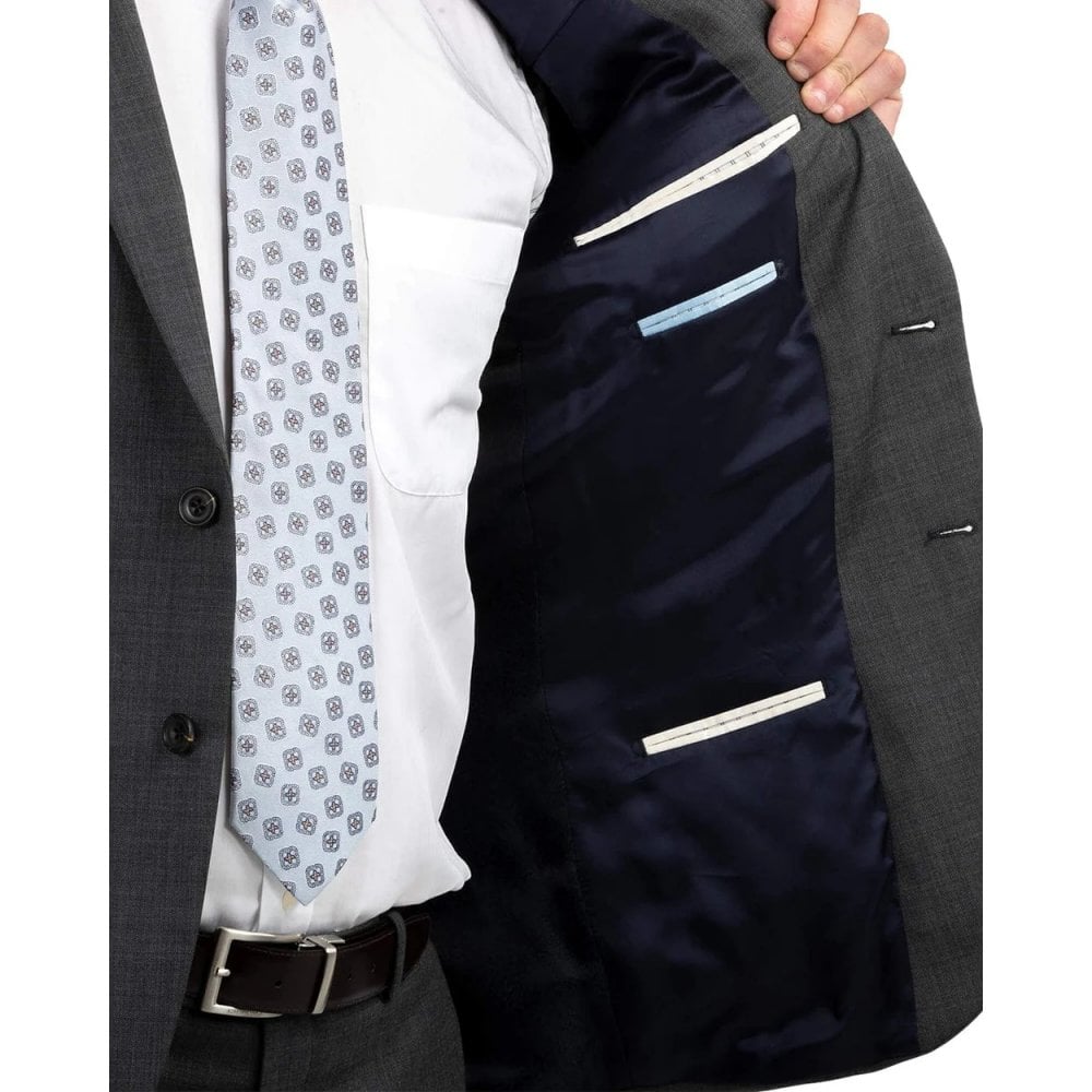 GAGLIARDI JKT M&M GREY HOPSACK