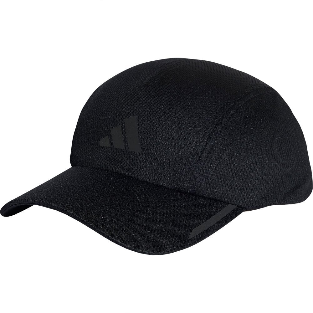 Running Aeroready Four-Panel Mesh Cap Black