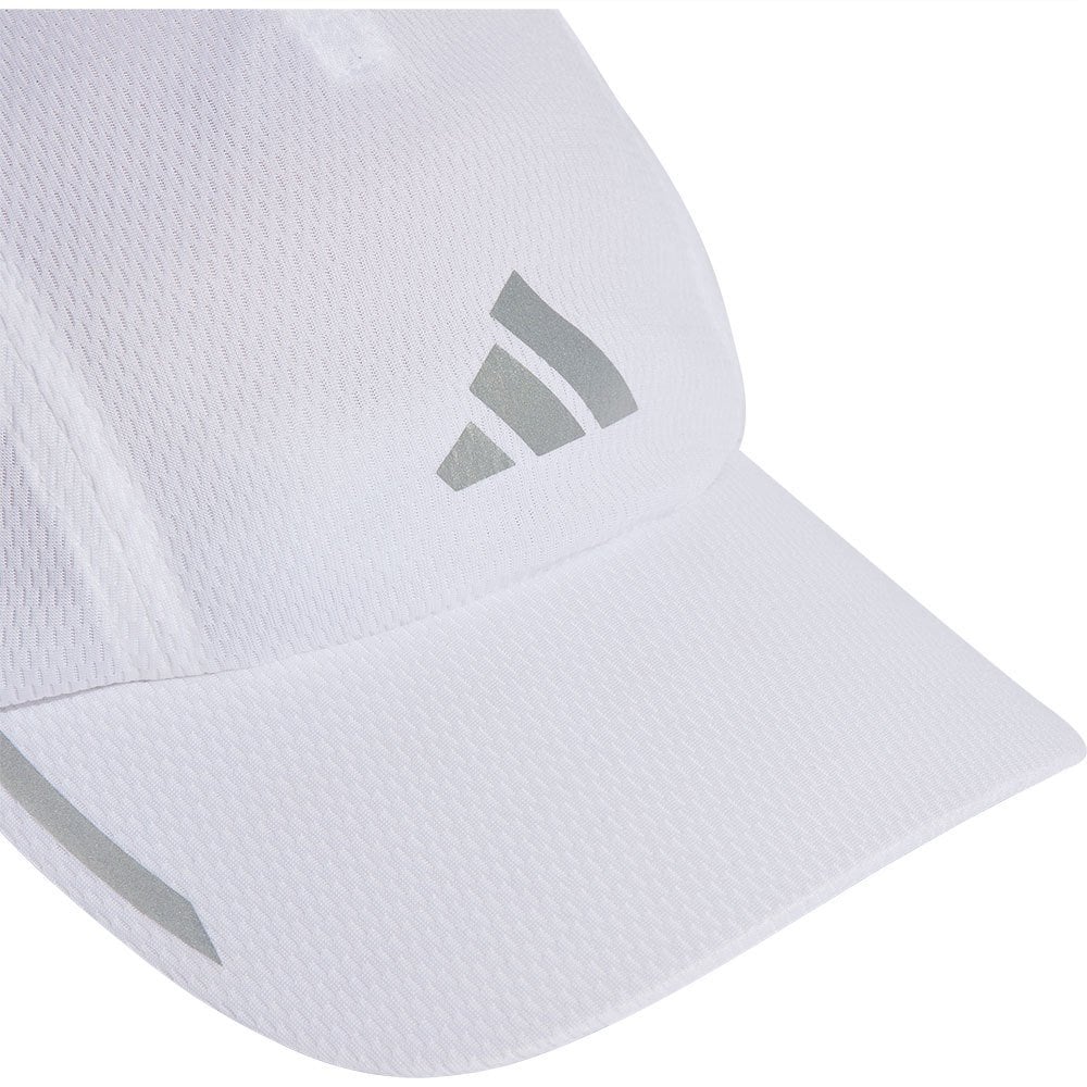 Running Aeroready Four-Panel Mesh Cap White