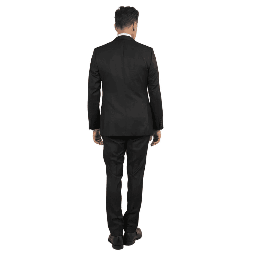 M&M JACKET BLACK PLAIN TWILL