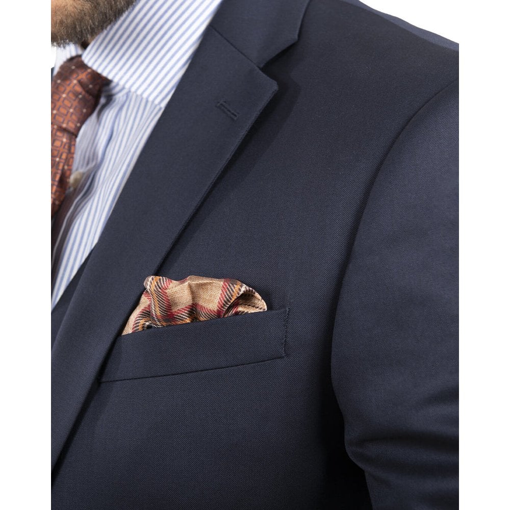 M&M JACKET NAVY PLAIN TWILL